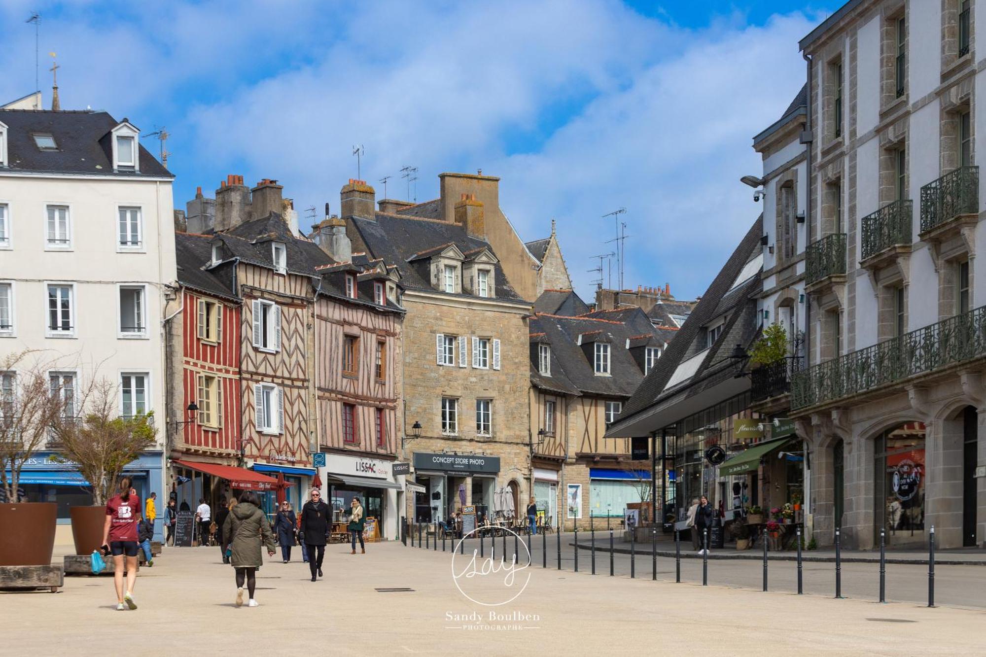 Ferienwohnung Le Patio - Hypercentre - Cour Au Calme - Wifi Vannes Exterior foto