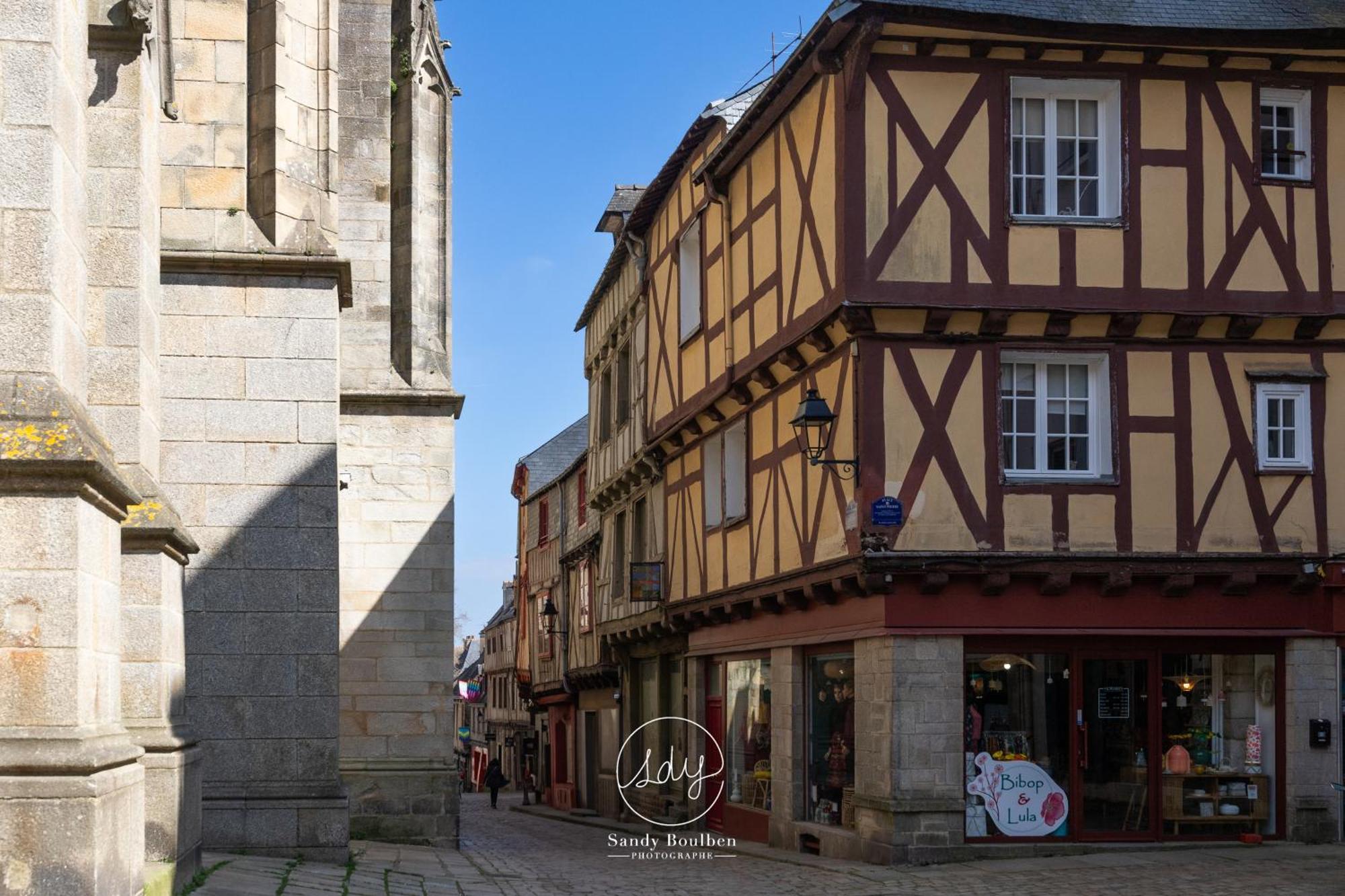 Ferienwohnung Le Patio - Hypercentre - Cour Au Calme - Wifi Vannes Exterior foto